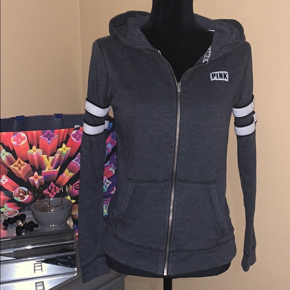 PINK Zipper Hoodie